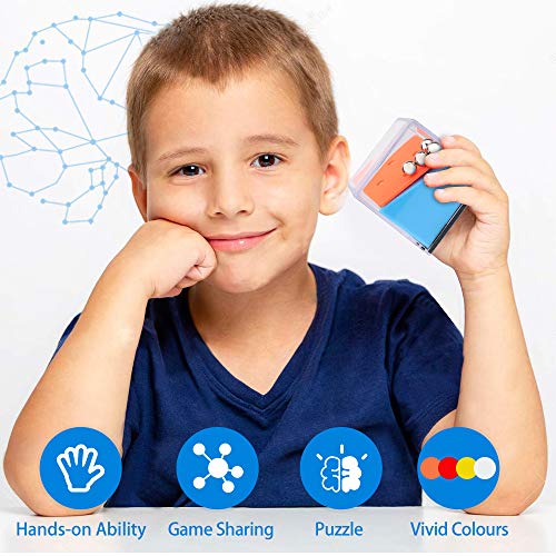 Sporgo 24 Stück Geduldsspiele Mini Denkspiel Mit Kugeln Kindergeburtstag Geschicklichkeitsspiel,Geduldsspiele Für Kinder Mitgebsel