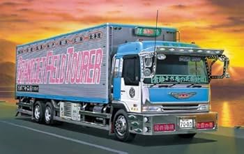 アオシマ 大型デコトラ 夢蛍 ロングシャーシ 保冷車 ドルプロハイルーフ Amazon | アオシマ 大型デコトラ 夢蛍 ハイルーフタイプ ロング