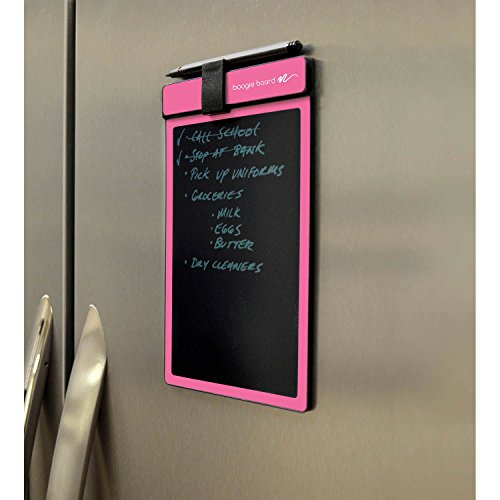 Boogie Board E-Writer Paperless Memo Pad, 8.5" Pink Includes Neoprene Sleeve - Thumbnail 3