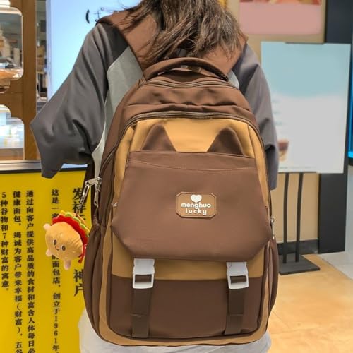 Sac à dos oreilles de chat chic et résistant pour étudiantes - 6