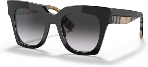 BURBERRY Kitty BE4364 - Gafas de sol cuadradas para mujer + paquete con kit de gafas de diseñador iWear