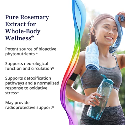 Biopure Rosemary Herbal Tincture – Potent Botanical Extract Rich In Phytonutrients And Polyphenolic Compounds That Supports Neurological Function, Detox, Cleanse, & Overall Wellness – 2 Fl Oz #TOP3