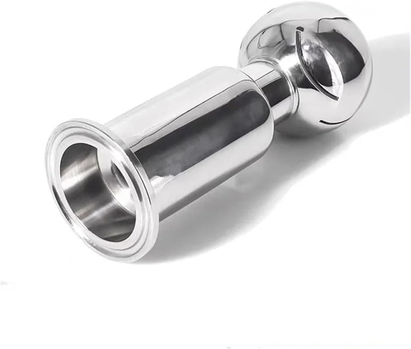 1PC 32mm x clamp 50.5mm rotary cleaning ball quick-loading stainless steel inner thread screw spray ball