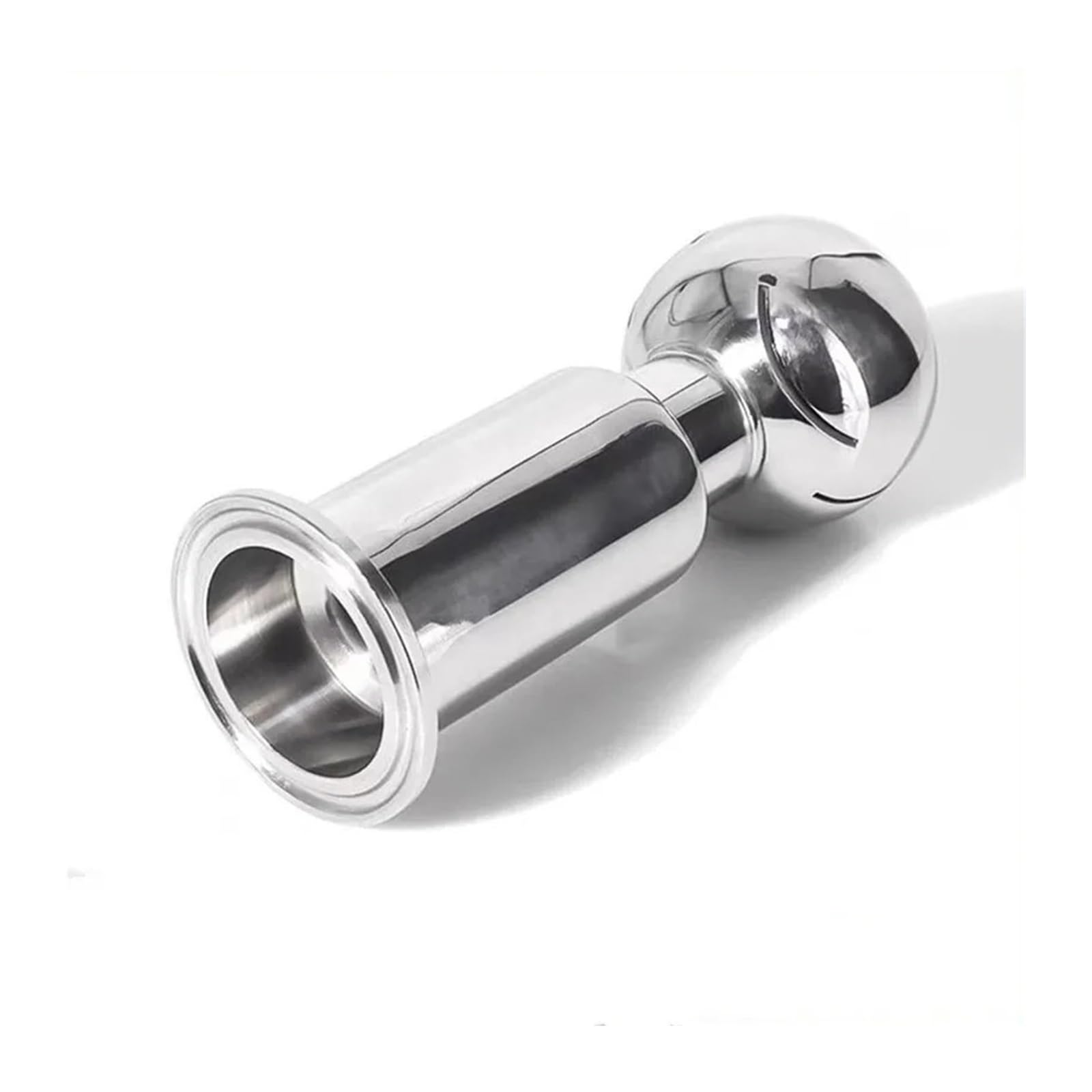 Bola de Limpieza giratoria de 51mm x Abrazadera de 64mm, Bola de pulverización de Tornillo de Rosca Interior de Acero Inoxidable de Carga rápida, 1 ud