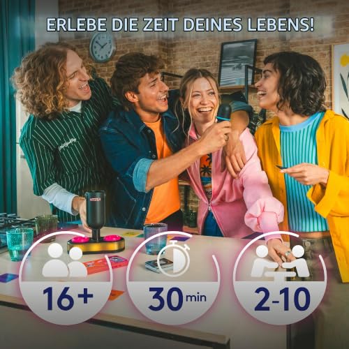 Hitster Flying Mic – Partyspiel für Erwachsene mit 225 Challenges – Ansicht 2