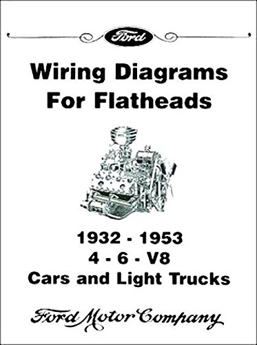 COMPLETE & UNABRIDGED 1946 1947 1948 1949 1950 1951 1952 1953 1954 FORD FLATHEAD V-8 ENGINE ELECTRICAL WIRING DIAGRAM SCHEMATICS MANUAL Includes 4 & 6 Cylinder Engines