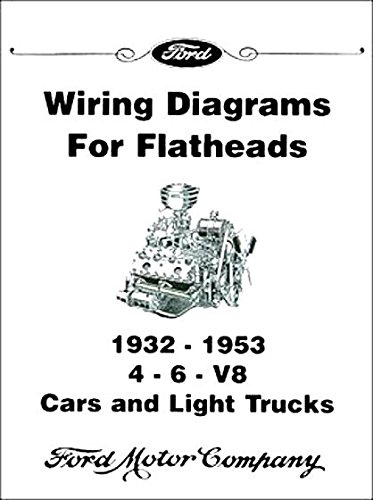 engine cylinder - COMPLETE & UNABRIDGED 1946 1947 1948 1949 1950 1951 1952 1953 1954 FORD FLATHEAD V-8 ENGINE ELECTRICAL WIRING DIAGRAM SCHEMATICS MANUAL Includes 4 & 6 Cylinder Engines