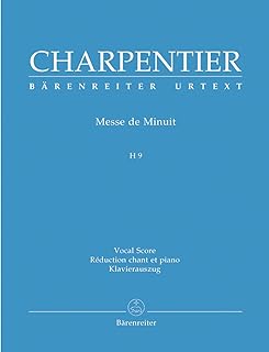 BARENREITER CHARPENTIER M.A. - MESSE DE MINUIT - MIXED CHOIR, PIANO Classical sheets Choral and vocal ensembles