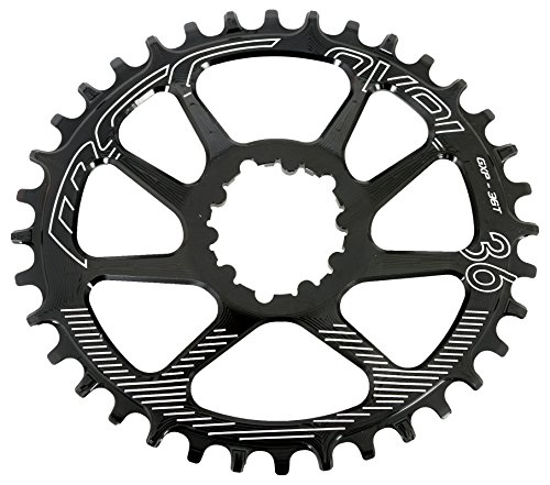 Plateau ovale MSC Bikes noir 36t mono plateau VTT 36 dents