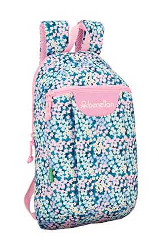 Safta    Benetton  Garden  Oficial Mini Mochila Uso Diario 220x100x390mm