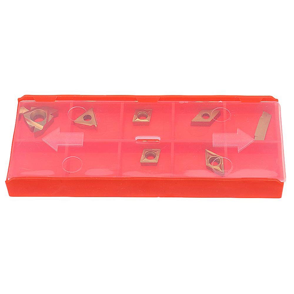 21 uds torno herramienta 45 HRC multifunción torneado de metal duro insertos titulares barra perforadora con llaves para torno herramientas soporte de herramientas con inserciones de carburo (12 mm)