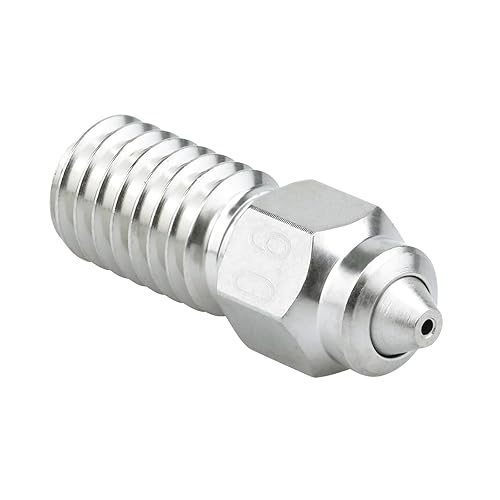 Boquilla bimetálica mejorada de acero endurecido de cobre chapado 0.6 resistente al desgaste, compatible con ELEGOO Neptune 44 Pro 3D impresora