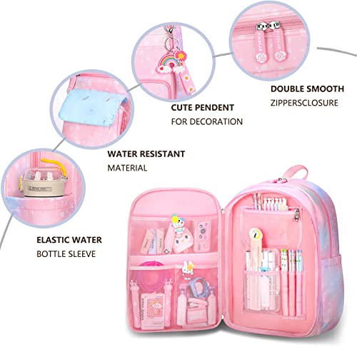 Cotmcor Backpacks For Girls, Kids Backpack, Cute Rainbow School Bag For Kindergarten And Elementary #TOP4