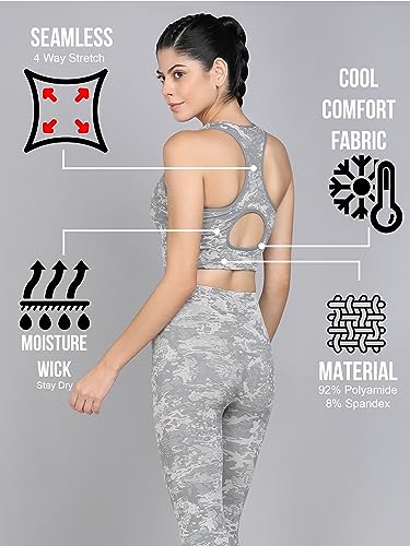 Image of Kobo Medium Impact Slip on Everyday Sports Bra for Women - Lightly-Padded, Non-Wired & High Coverage | Lined Cups with Removable Inserts (Imported)
