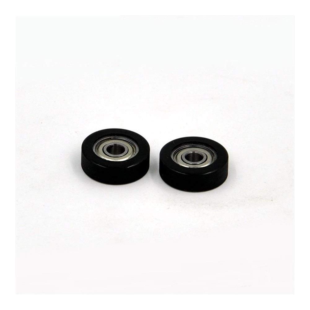 HYUJNAFZR Power Transmission Products PU 604 Polyurethane Covered Bearing 4x16x5mm Shaft 4mm PU60416-5 Urethane Cover PU604 Bearings Ball Bearings