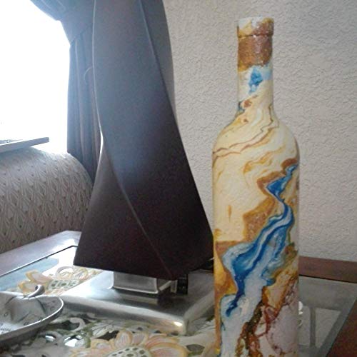 Artistic Abstract Patterned Decorative Bottle for Home Décor and Unique Gifting - Image 3