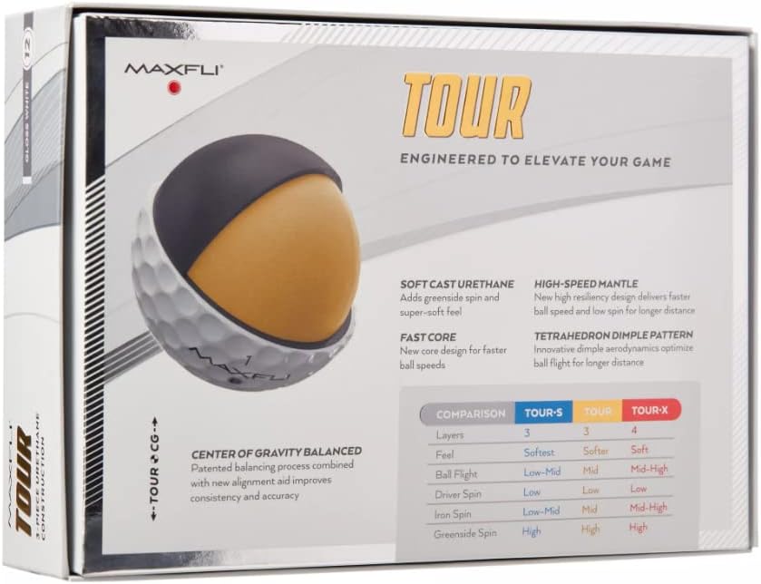Maxfli 2023 Tour Golf Balls (1)