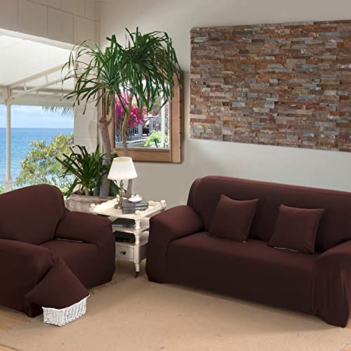 Sofa Cover, Waterproof Dustproof Polyurethane Fiber Sofa Cushion Protector Slip Resistant For Armchair(Three Persons"190-230Cm") #TOP1