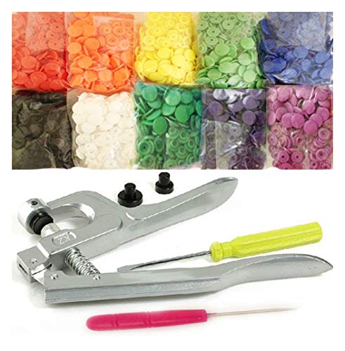Original Commercial-Grade KAMsnaps Lead-Tested Starter Pack: Size 20 T5 KAM Snaps Snap Press