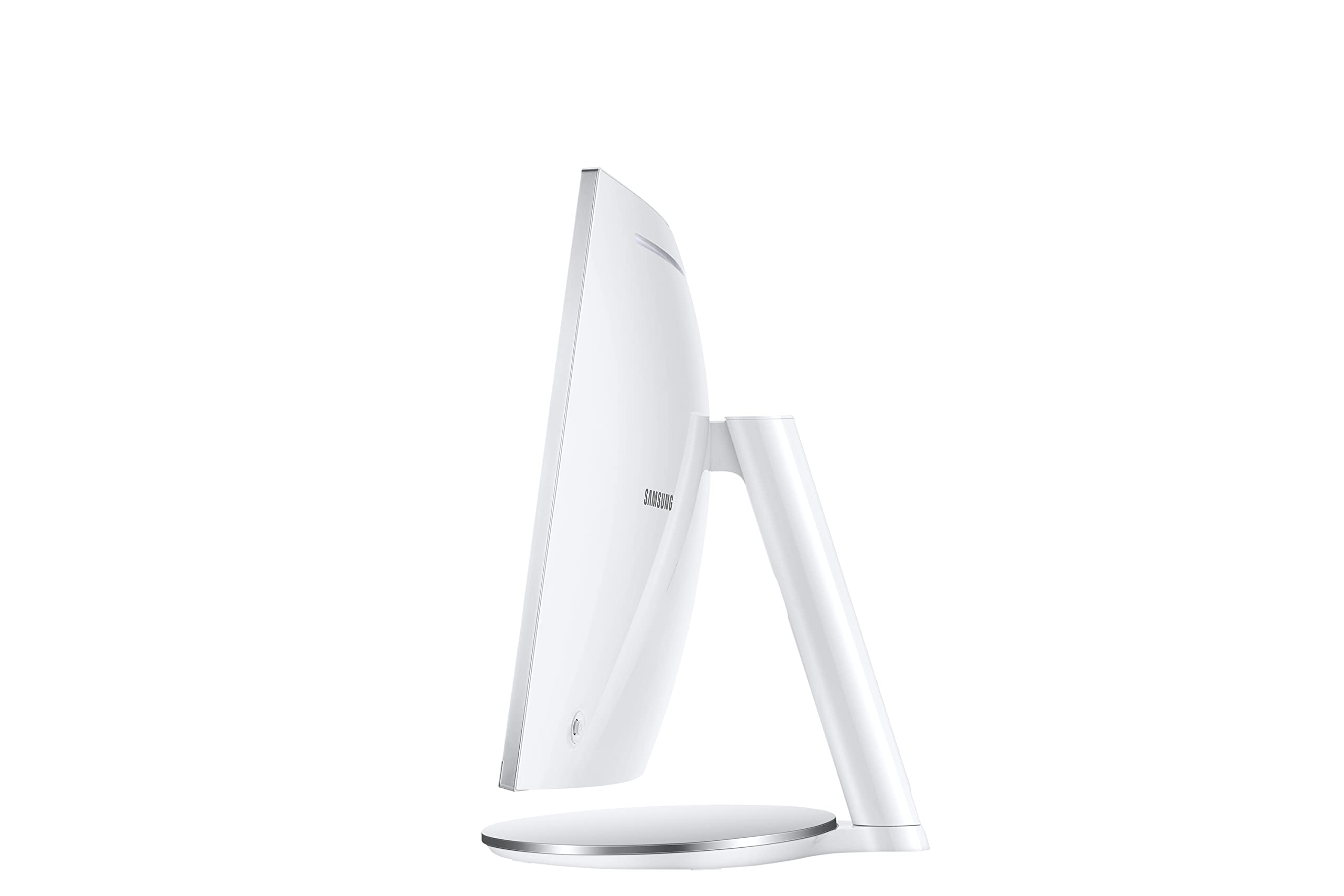 Samsung Monitor CJ79 (C34J791), Curvo (1500R), 34", 3440x1440 (Ultra WQHD), 21:9, VA, 100 Hz, 4 ms, HDMI, USB, Display Port, Thunderbolt 3, Casse Integrate, HAS, PIP e PBP, Bianco