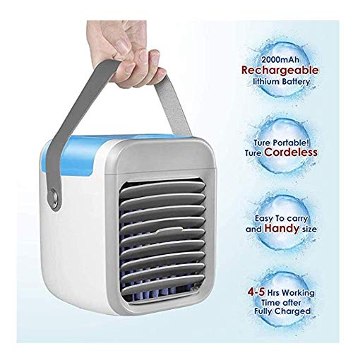 TATINGG 2020 Wearable AC Rechargeable WaterCooled Air Conditioner with