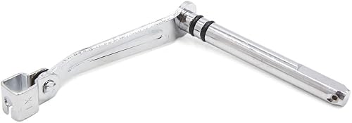 Miniatura 2 de uxcell 2 unids metal tono plateado motocicleta embrague levantador actuador palanca brazo para CG125