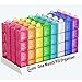 CAidRE Monthly Pill Organizer 4 Times A Day, One Month Pill Organizer, Monthly Pill Box Organizer with 32 Daily Compartments for Fish Oil, Vitamins, Supplements and Medications, 31 Day Pill Case