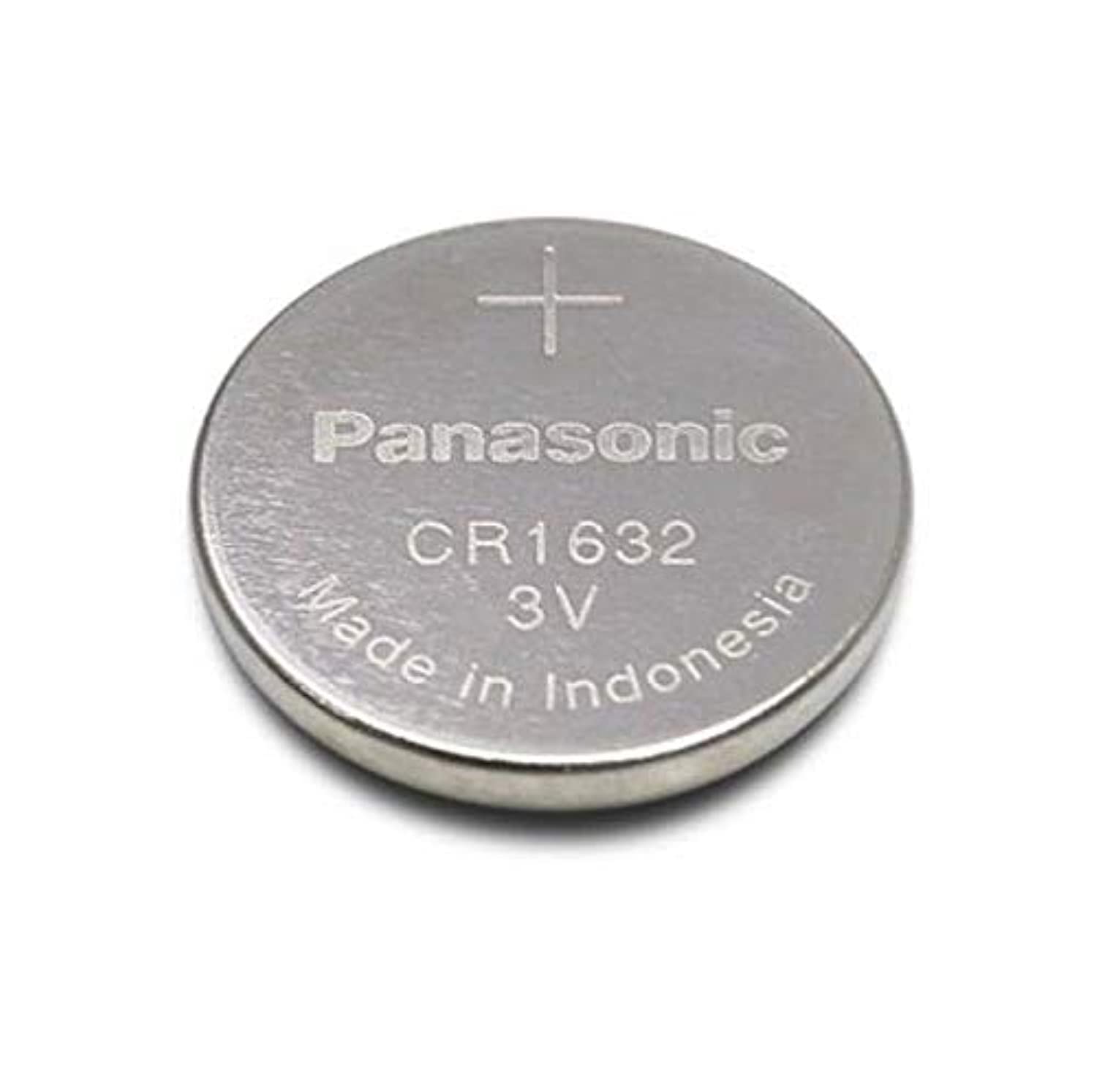 Panasonic CR1632 3V Lithium Battery,2 Pieces