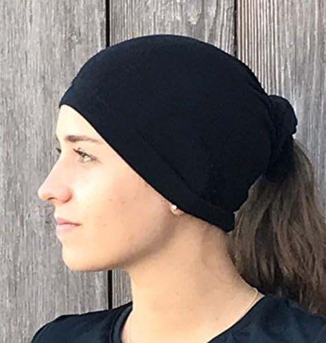 Cona beanie hat, soft and warm organic fabric, Made in Chicago