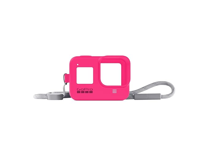 GoPro Sleeve + Lanyard Electric Pink for HERO8 at Rs. 249