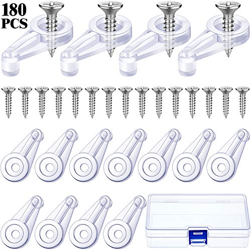 Compare price to glass door retainer clips kit
