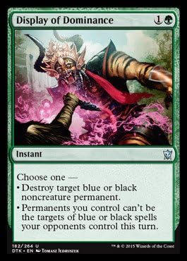 Magic The Gathering - Display of Dominance (182/264) - Dragons of Tarkir