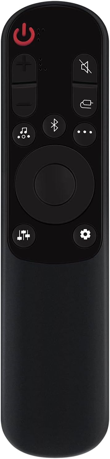 Beyution AKB76038001 Remote Control Fit for LG Sound Bar SP7Y,SP8YA,SP9YA,S90QY,S80QY,S65Q,S75QR,S95QR,SP60Y,SP70,S75Q Remote Control
