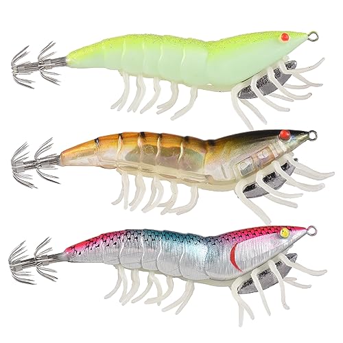 Squid Jigs Seiche anti-décrochage pour pêcher le calamar sans rater vos prises