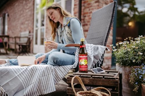 RABENHORST Innere Ruhe BIO, 6er Pack (6 x 700 ml) - Bio-Mehrfruchtsaft mit Kamillen-Melissen-Passionsblumenkrauttee