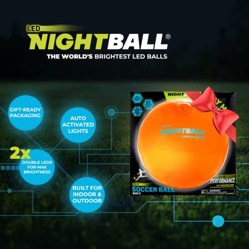 Nightball LED Glow in The Dark Soccer Ball - Image 5