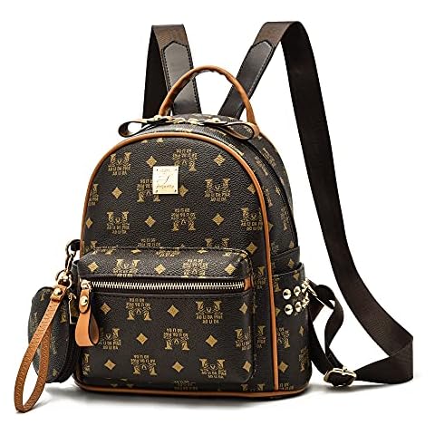 shepretty Women's Anti-Theft Backpack Leather Shoulder Bags,509BU Cover