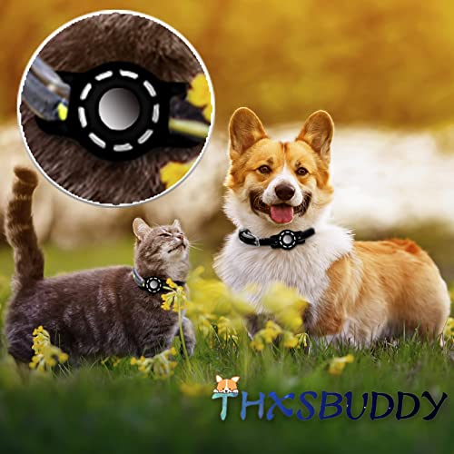 Airtag Cat Collar Holder for Apple Air Tag Cat Collar Holder Within 1/2