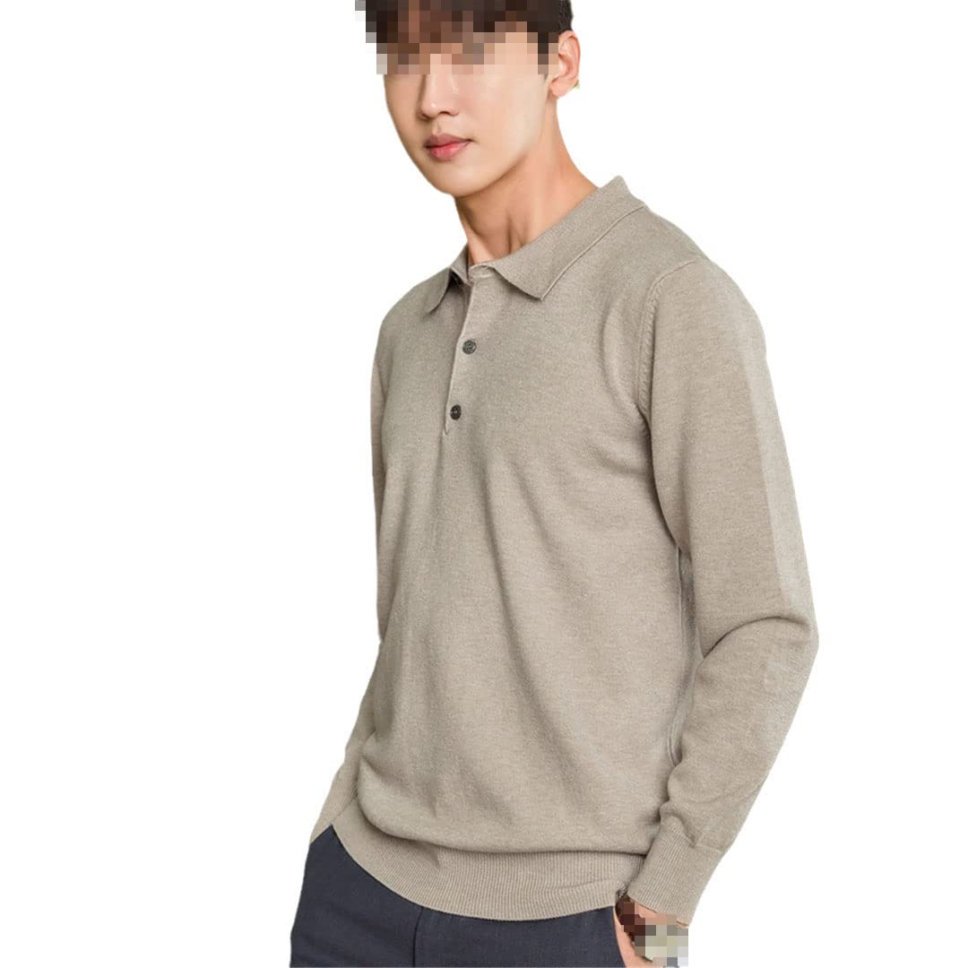 Vogrtcc Męski sweter sweter z dzianiny sweter kaszmirowy sweter męski sweter top, 3, XXL