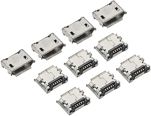 7.9" Micro USB à DC Extension Câble, 4 Paquet Mâle à Femelle