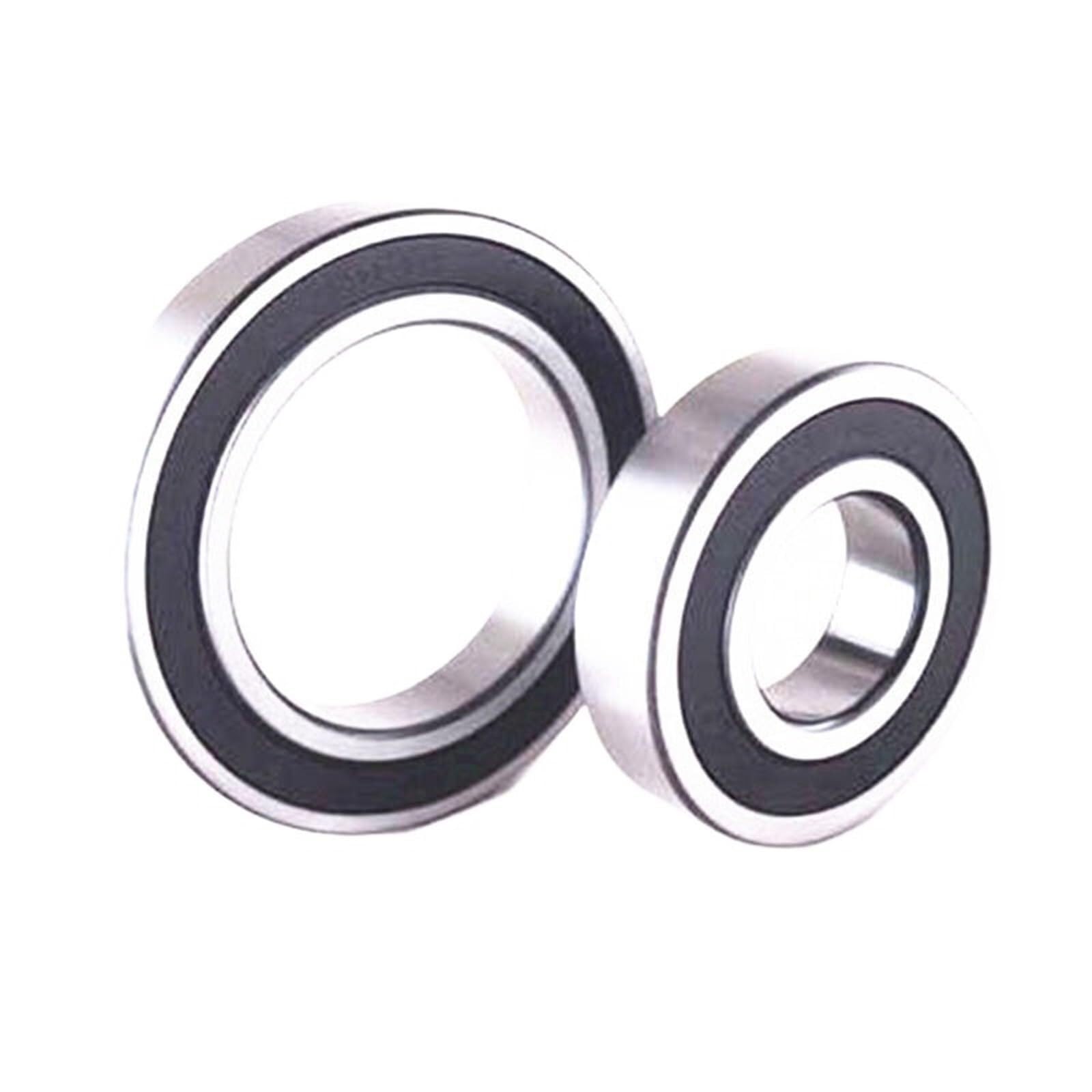 Bearing, 2pcs/lot 6204RS Deep Groove Ball Bearing Miniature Mini Motor Grade 6204-RS 20 * 47 14mm 14 Wear Resistance