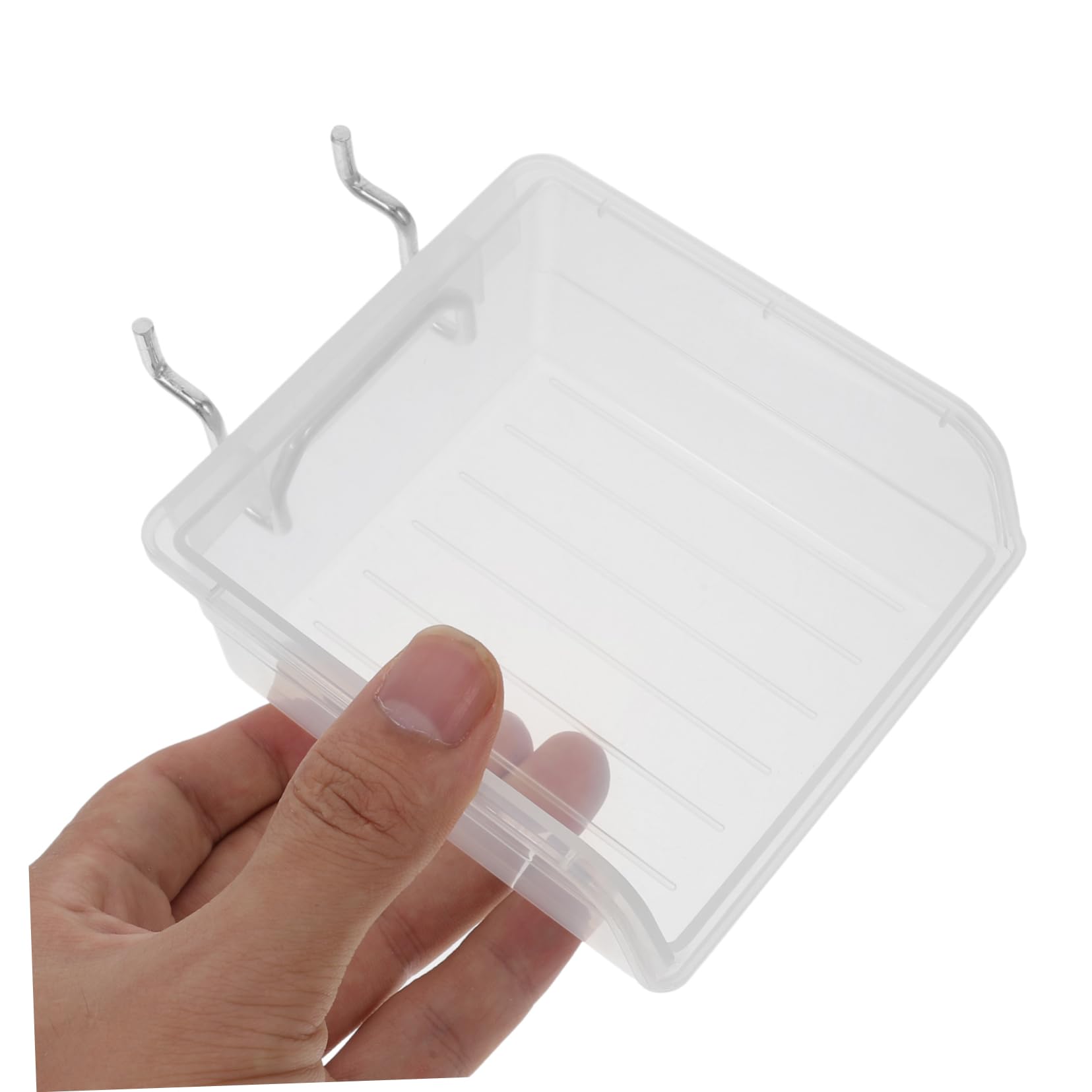 LIFKICH 6pc Aluminum Siding Corner Pegboard Bins Kit Storage Organizers for Tools Garage Workshop Easy Install Space Saving Design