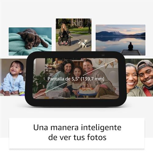Miniatura 7 de Echo Show 5 (Última generación) | Pantalla táctil inteligente diseñada para controlar tus dispositivos de Hogar digital y más | Blanco, con Acceso Anticipado a Alexa+