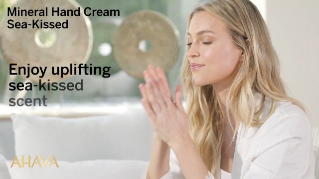 Image of AHAVA Dead Sea Water Mineral Hand Cream - Hand Moisturizer For Dry Cracked Hands, Light & Fast Absorbing, Enriched with Exclusive blend Osmoter, Smoothing Witch Hazel & Soothing Allantoin