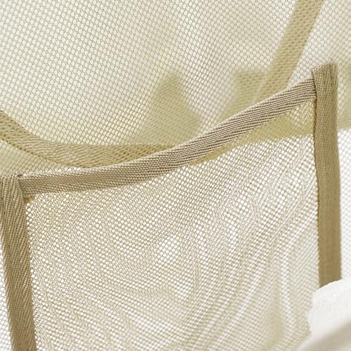 Mesh Beach Tote with Pocket for Fishing Vacation Picnic Swimming Pools Shopping3