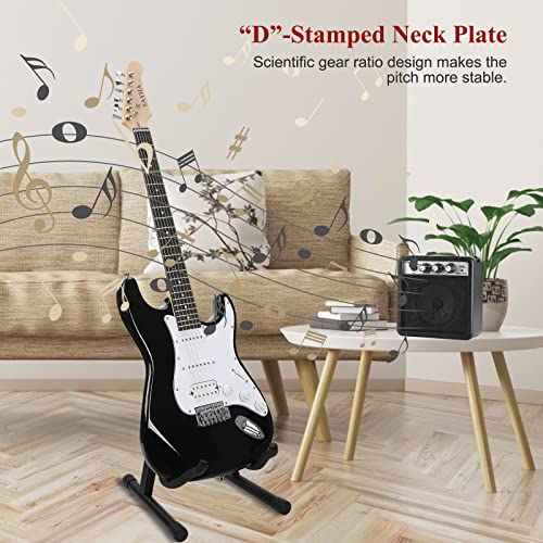 Sayha 001 Electric Guitar, 39 Inch Solid Full-Size Electric Guitar Hss Pickups Starter Kit Includes Amplifier thumb #3