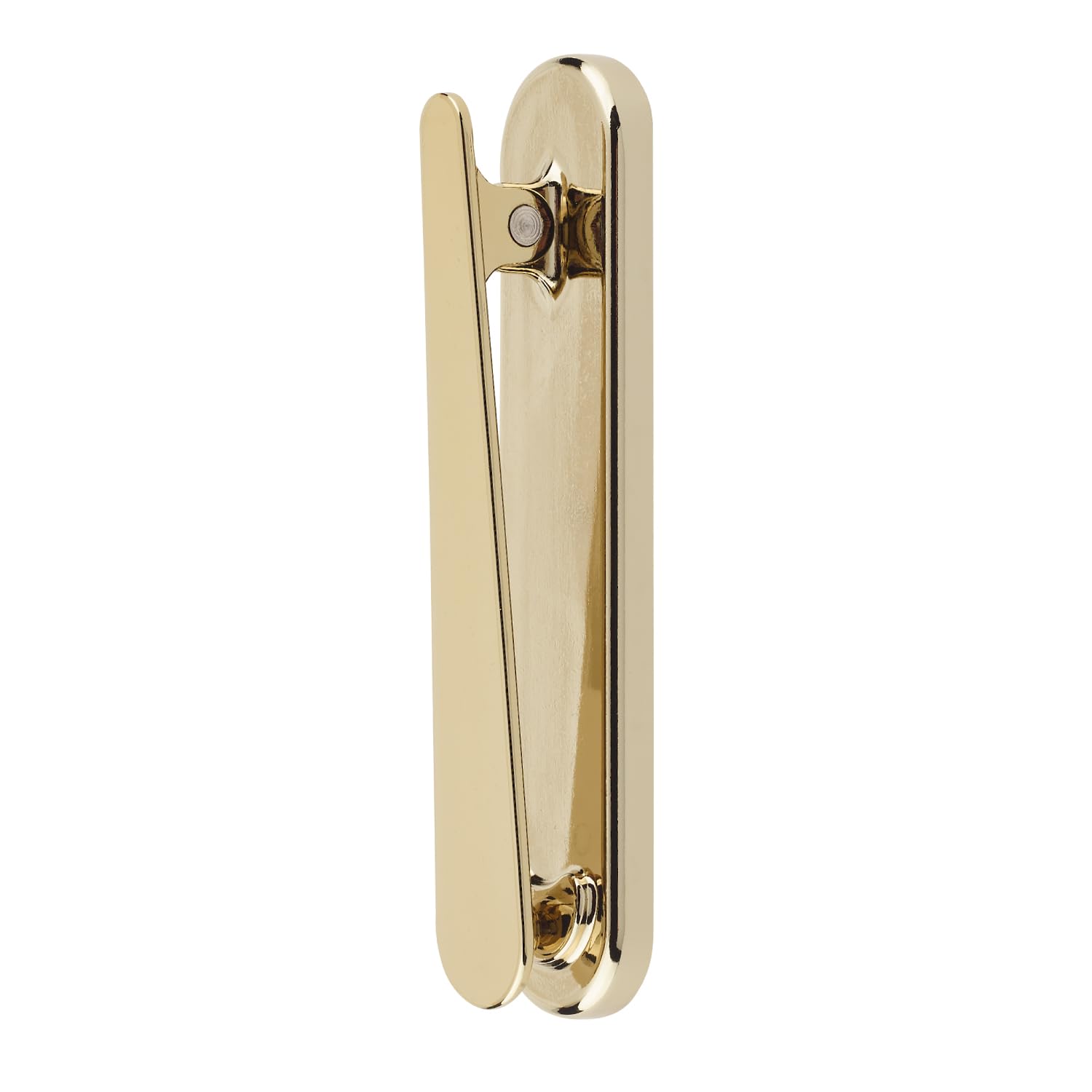 Kooples Hardware Contemporary Door Knocker – Modern Sleek Front Door Knocker for Wooden and Composite Doors – Fixings Included (Hardex Gold)