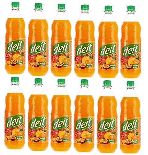 Deit Tropische Früchte MEHRWEG, (12 x 1 l) zucker frei