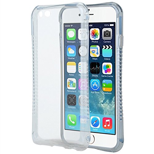 VIVIBIN iPhone 6 6s TPU Case Clear Soft TPU Gel Protector Case for iPhone 6 6s[iphone 6 clear case][shock resistant cases][with Air Cushion][Unique Design][ drop protection tpu case iPhone 6 6s]