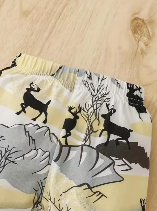 Image of NOVA BLOOM Kids Clothes for Boys | Cotton Printed Sweatshirt and Pants Set, Lightweight Breathable Kids Dress Boy Outfit, Comfortable Baby Boy Dress for Summer and Winter Wear
